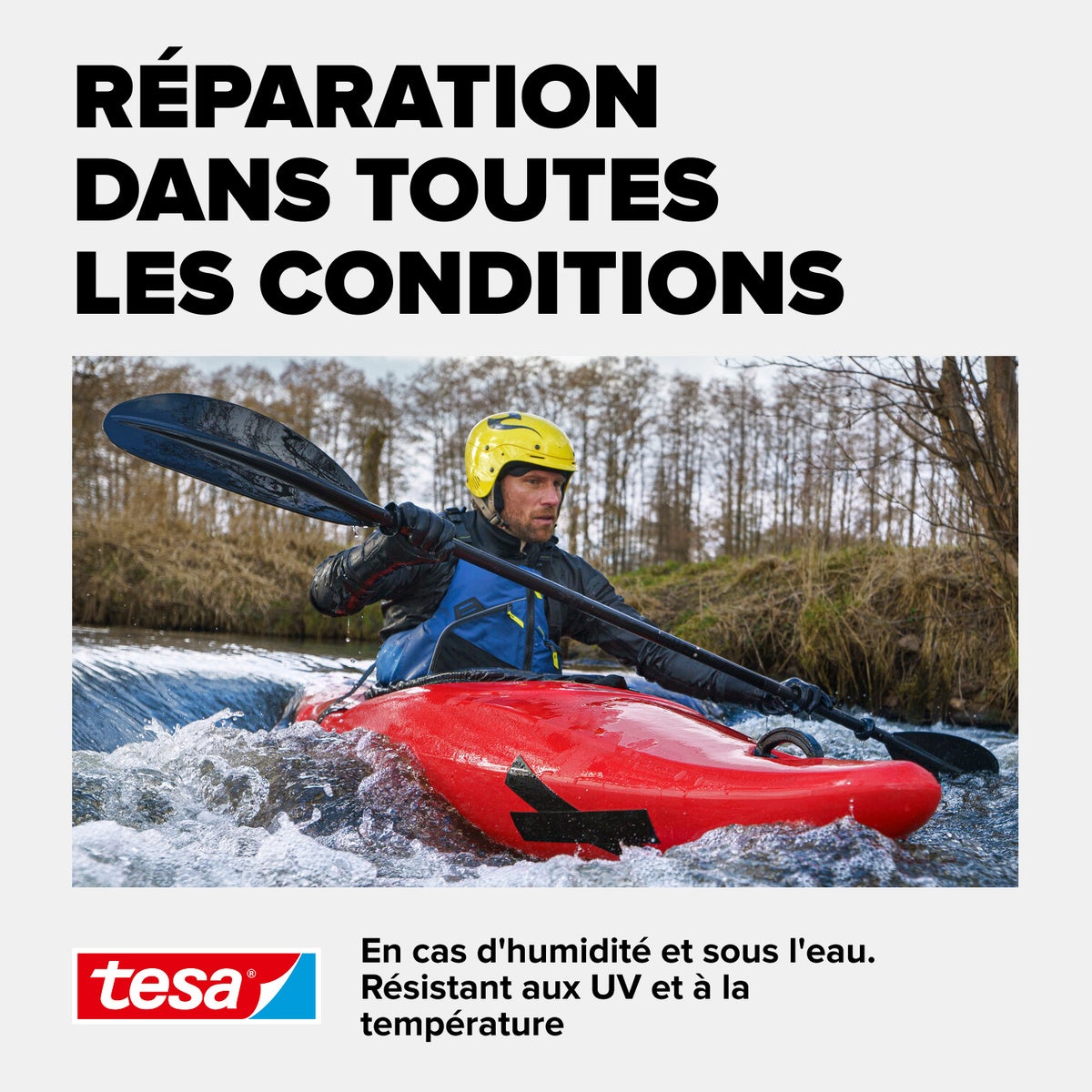 tesa Ultra Power Underwater 56491-00000-00 Bande de réparation noir (L x l) 1.5 m x 50 mm 1 pc(s) - 4