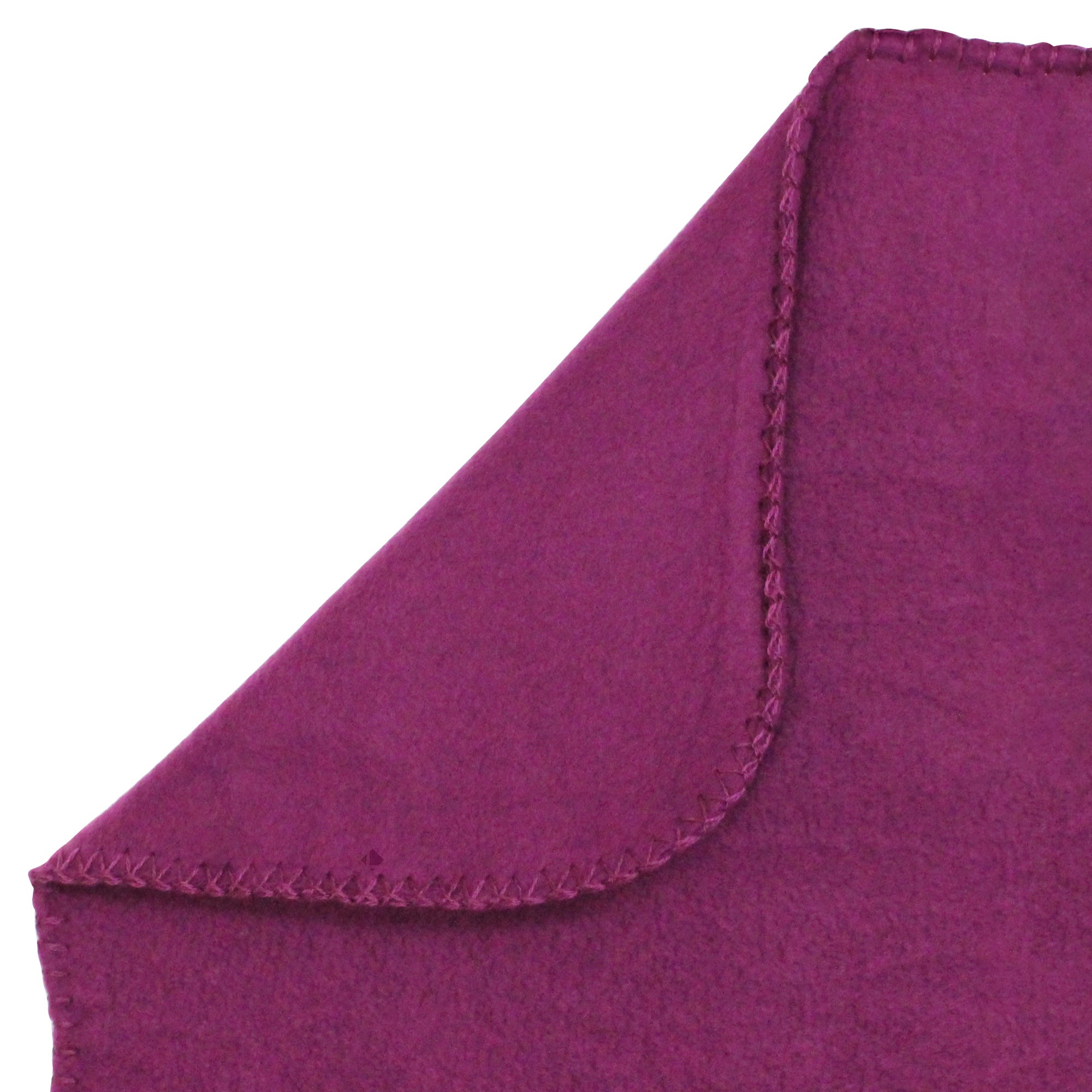 Plaid polaire Uno violet Prune 130x170 cm - 3