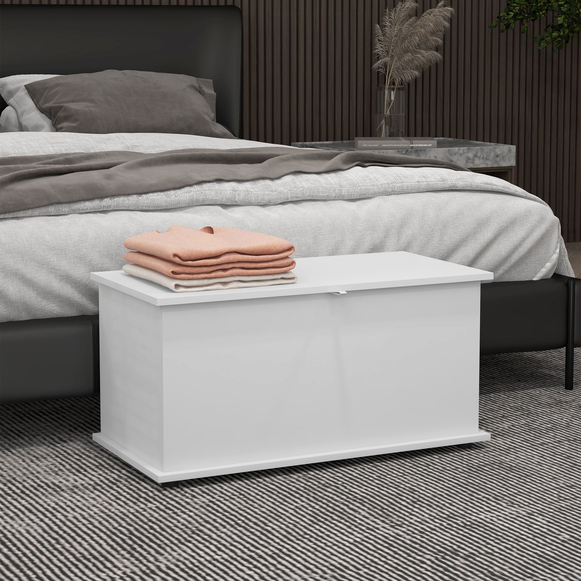 Coffre de rangement Panneaux de particules HOMCOM - 8