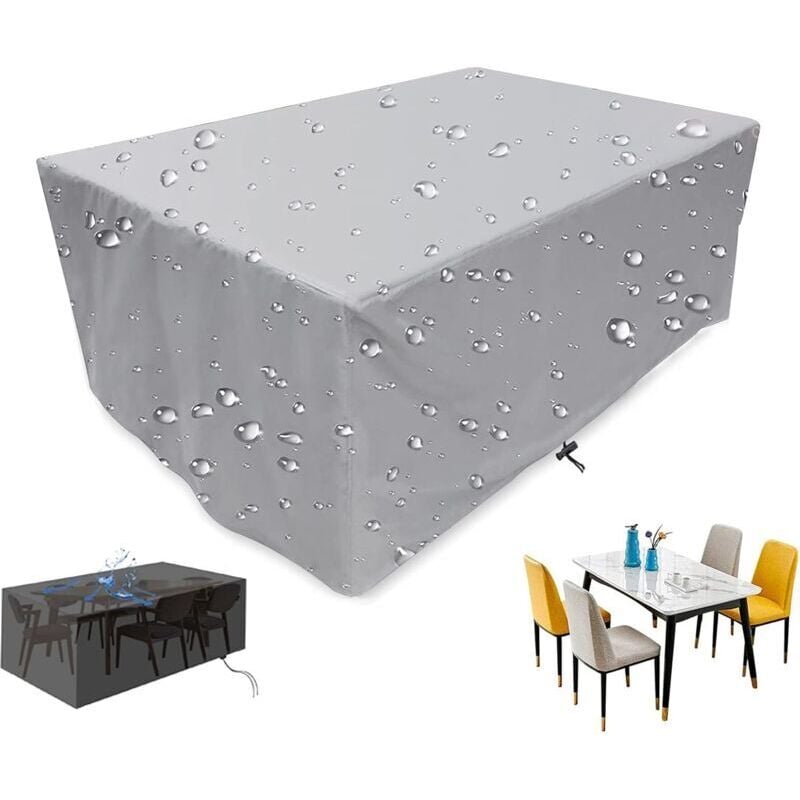 Promocja, Pokrowiec na zestaw mebli ogrodowych, Pokrowiec ochronny na meble stół krzesło, wodoodporny materiał Oxford 210D na zewnątrz, 90x90x90cm