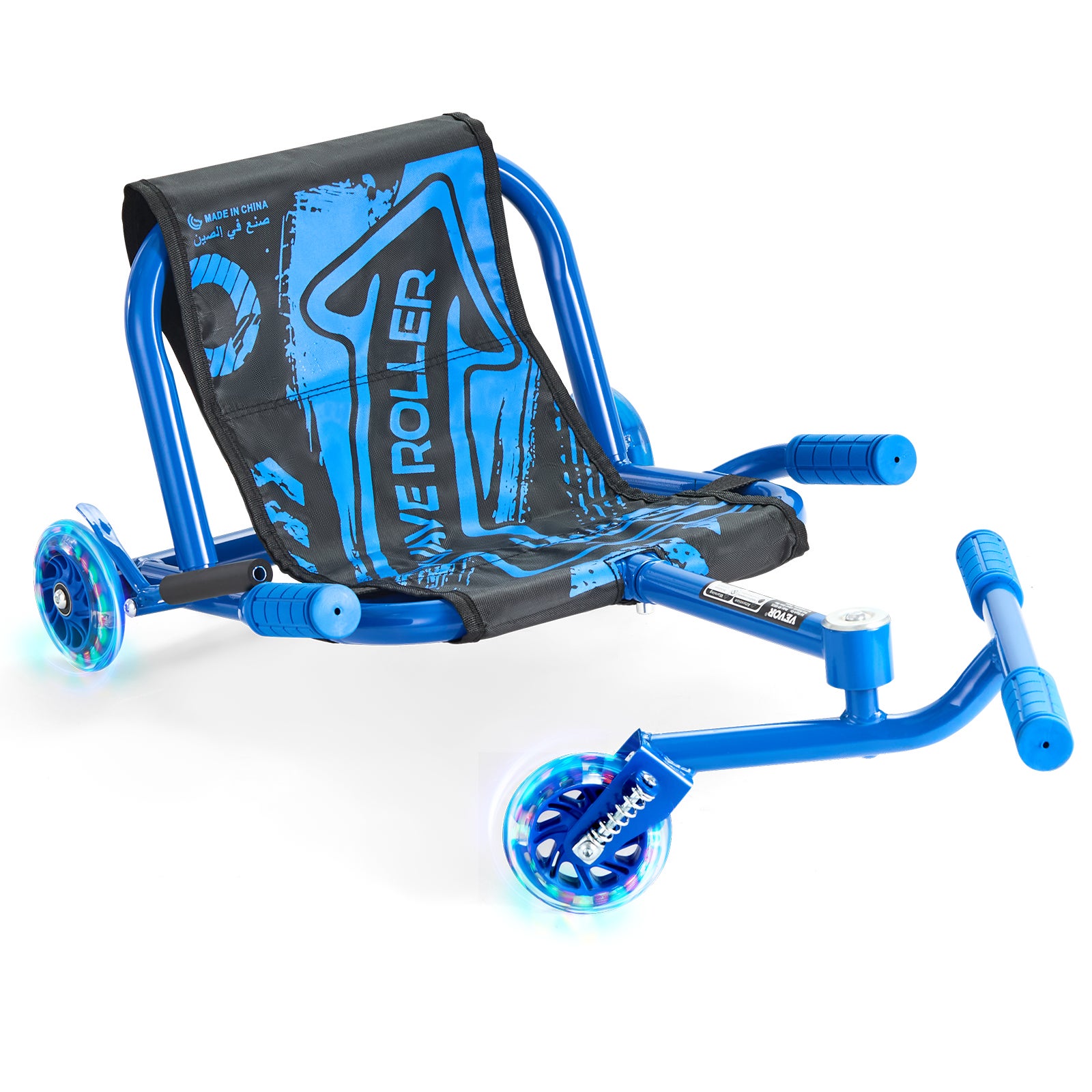 DAHAD Drift - Trottinette pour enfants à partir de 6 ans - Avec pédales - Charge maximale de 80 kg - Roue arrière avec lumières DAHAD Drift - Trottinette pour enfants à partir de 6 ans - Avec pédales - Charge maximale de 80 kg - Roue arrière avec lumières