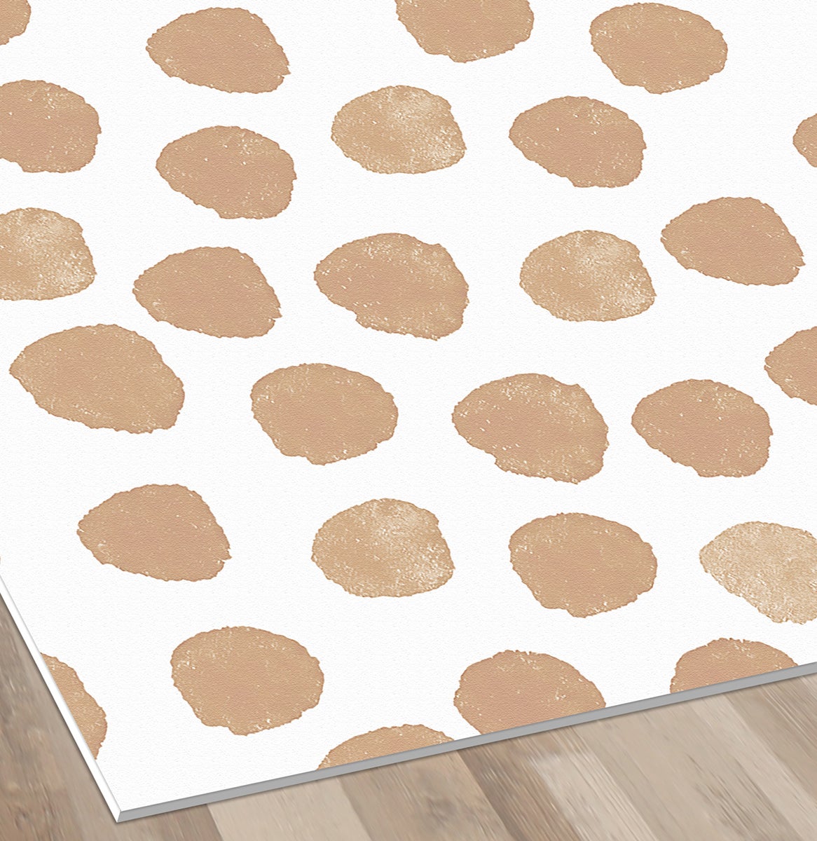 Tappeti in vinile, Nikita 70x100 cm - PVC stampato, lavabile, ignifugo, per salotto e cucina, stile moderno - 4