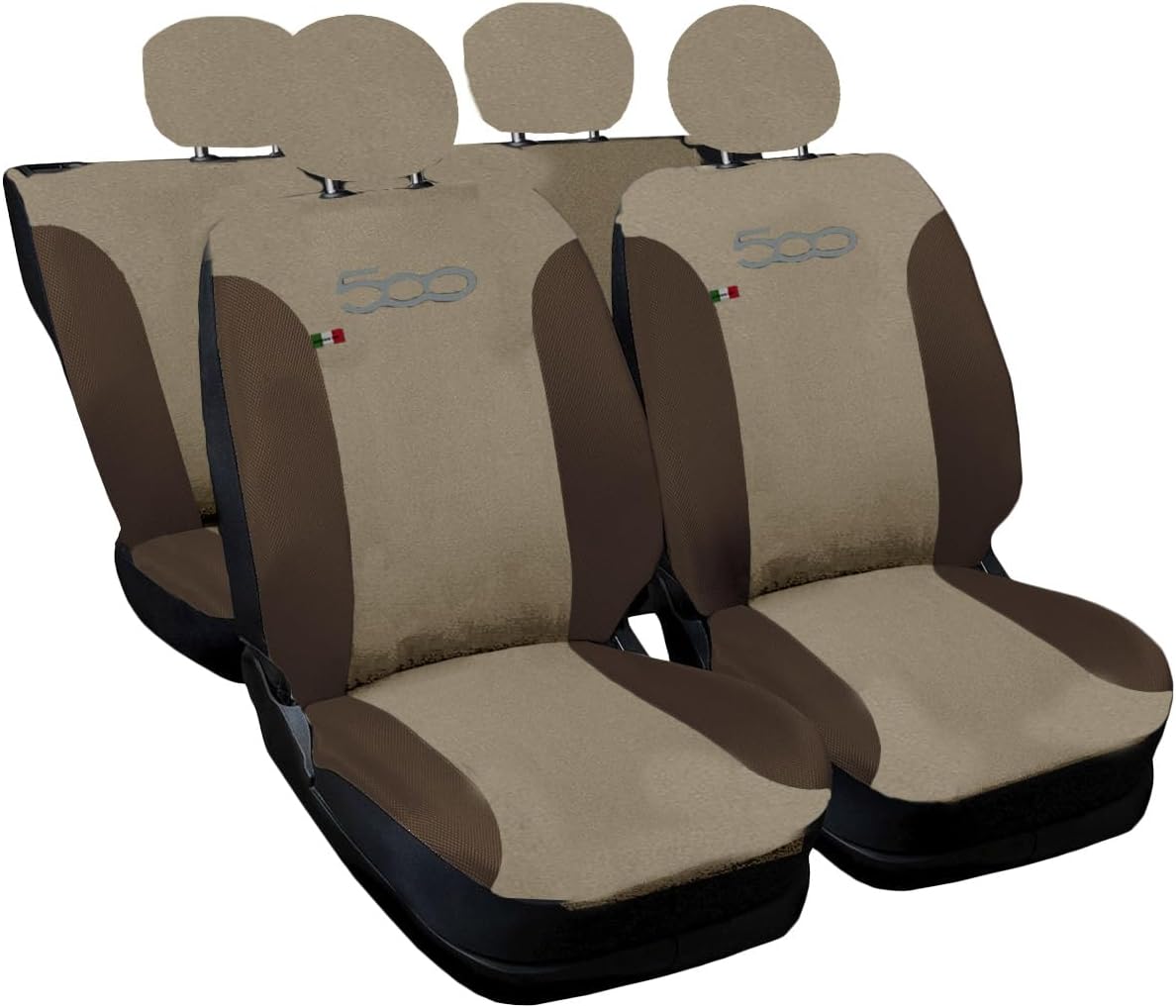 Coprisedili Auto Rebeca Shop Per Hyundai I10 - Set Completo Anteriore E Posteriore Made In Italy - Vari Colori - Foto 2