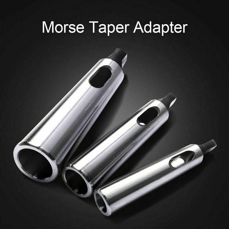 Cône Morse douille de perçage Réduction adaptateur pour tour de fraisage (MT1 à MT2, MT3 à MT2, MT3 à MT4,3pcs) - 4