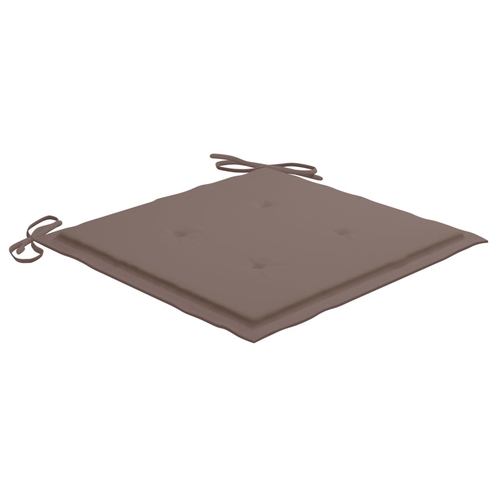 Chaise de jardin avec coussin Maison Exclusive en bois Gris - 6