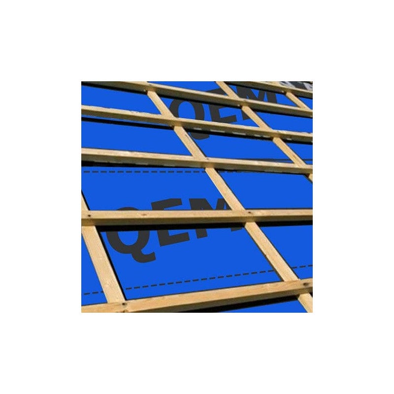Ecran sous toiture Pare-pluie QEM HPV HYGROV+ light 90 Long 50m (75m²) - 5