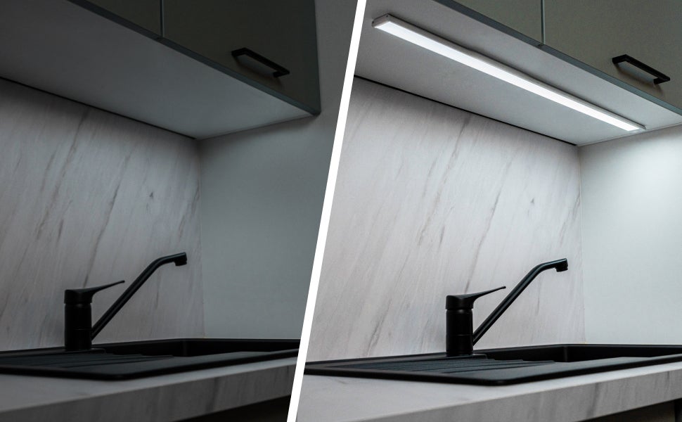 Barre LED - Extra plate - Sans fil - Détecteur de mouvement - 9