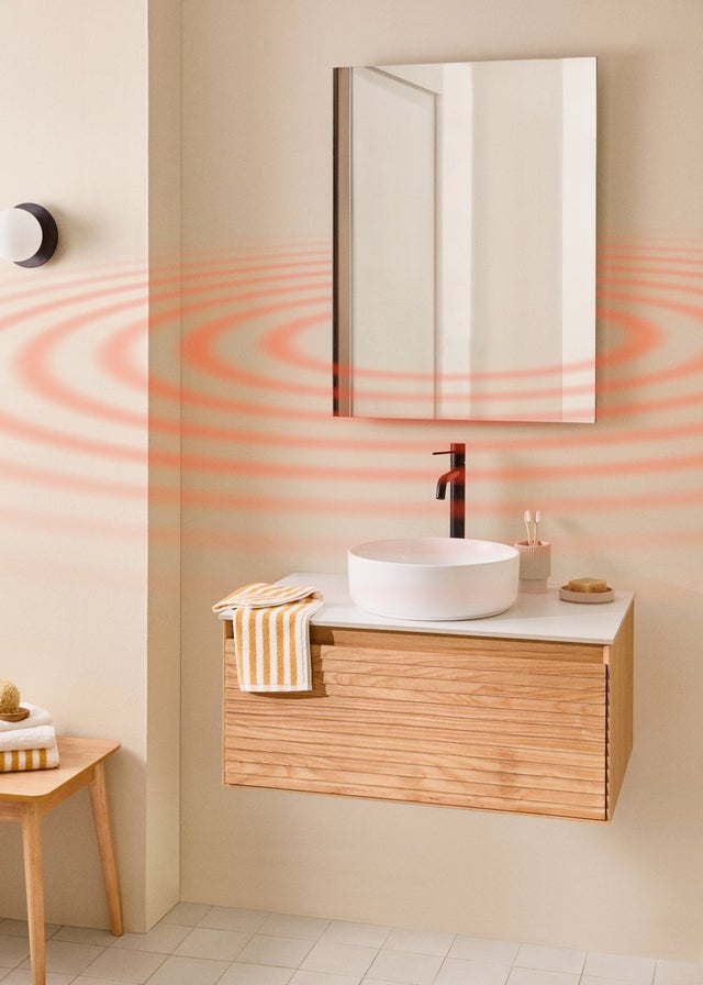 CREATE - WARM MIRROR IR - Riscaldatore a infrarossi da parete con WiFi