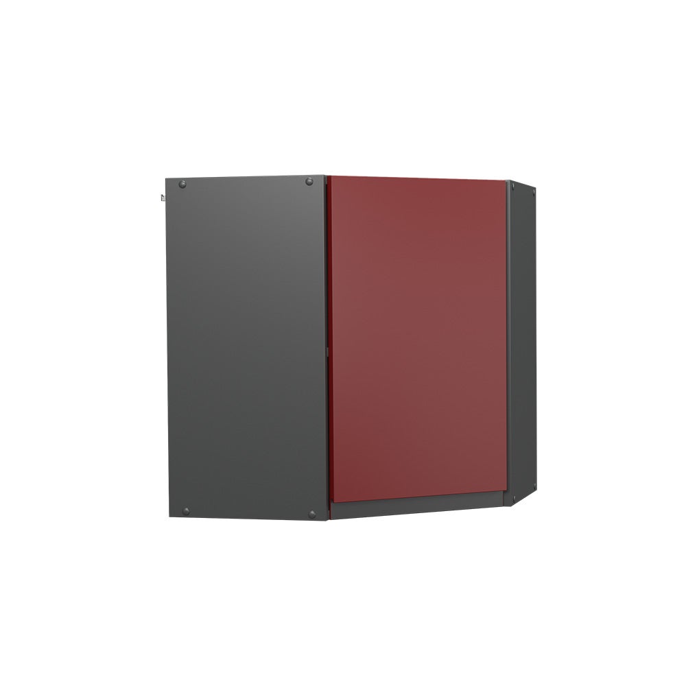 Vicco Szafka wisząca narożna R-Line, Czerwony, 57 cm J-Shape