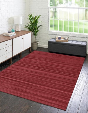 2 Tappetini Da Bagno In Bambù Antiscivolo: Griglia In Legno Con Cuscinetti In Silicone, 61x40,6 Cm