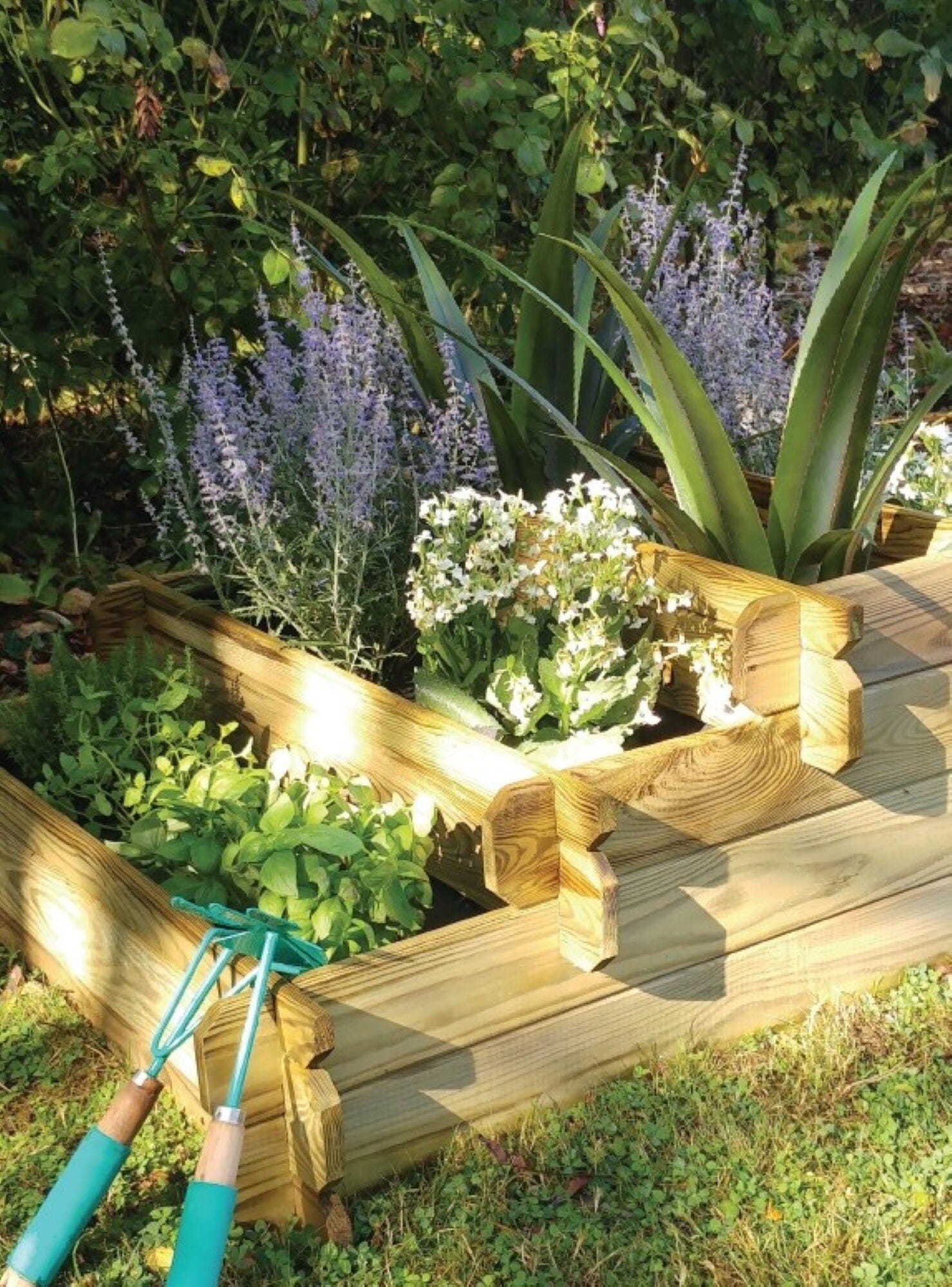 Potager surélevé en escalier Angelic 100x75x40 cm - 3