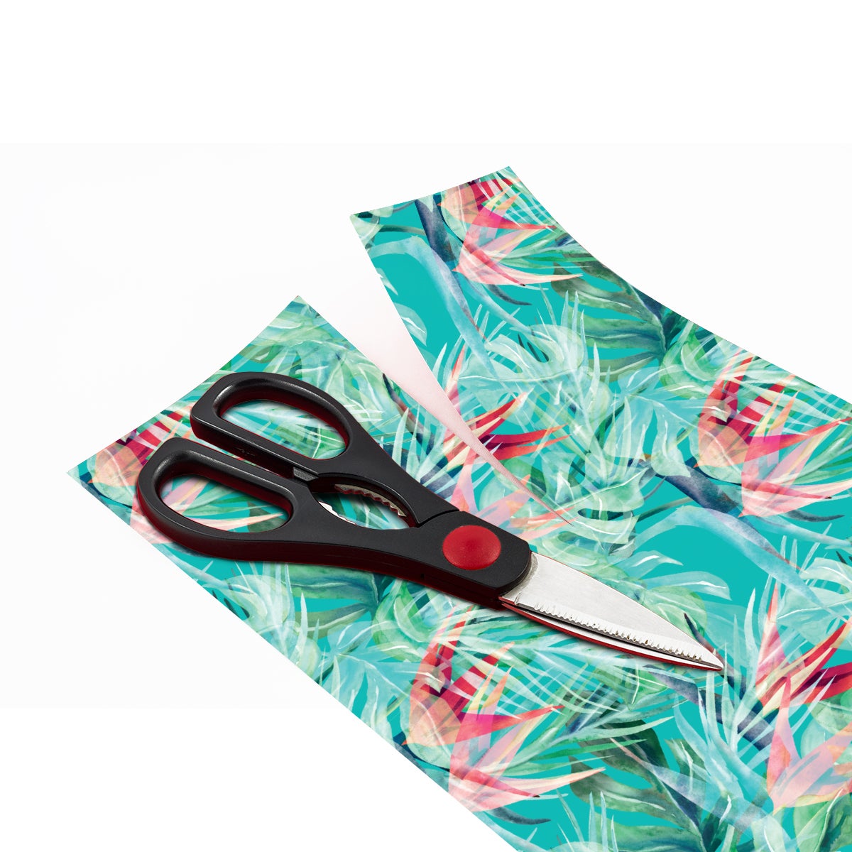 Adesivo mobili tropicale Punaauia - Sticker adesivo - adesivi murali - 40x60cm - 6