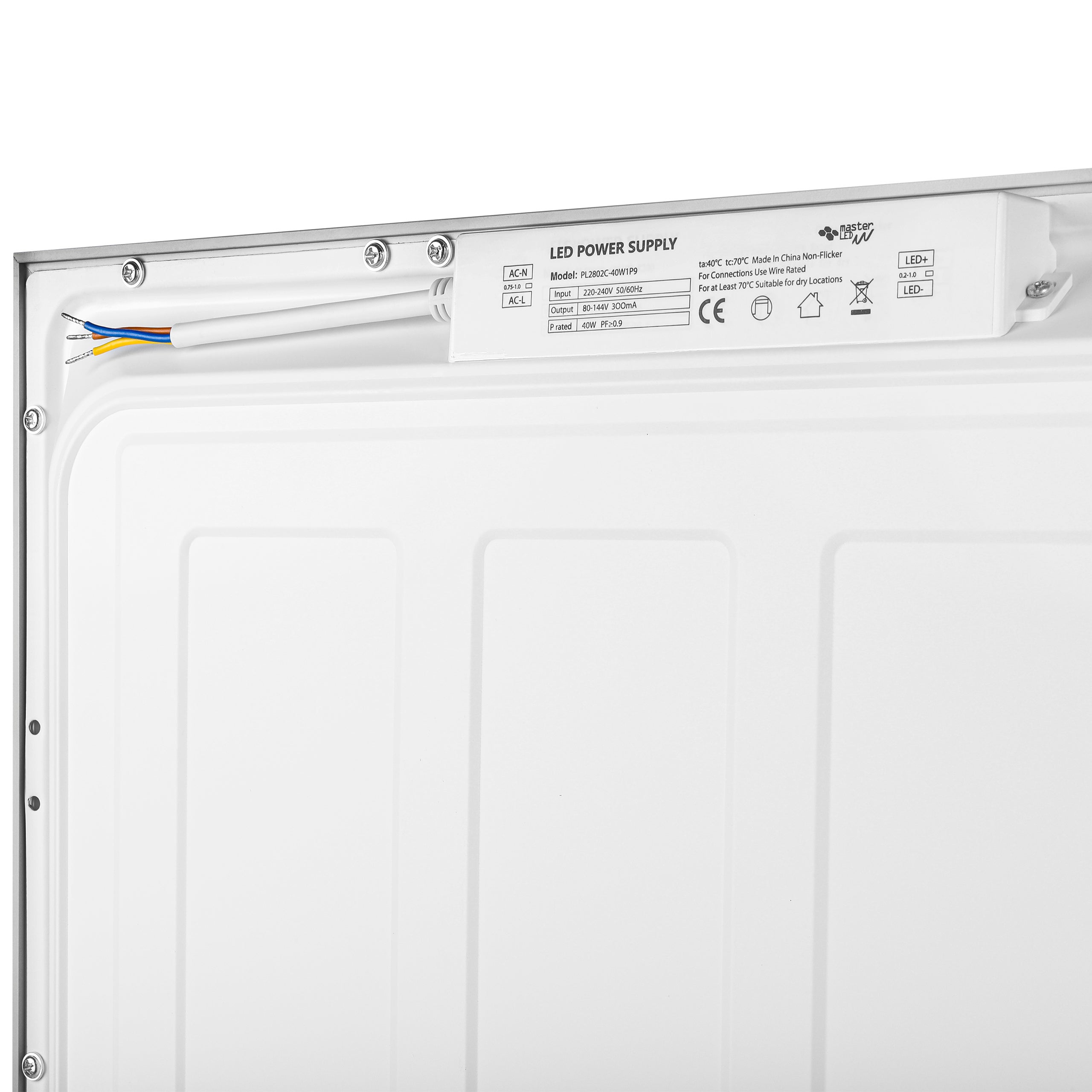Panel LED Durio 59,5x59,5 cm 6000 lm 60W neutralna biel 4000K lampa sufitowy podwieszany biały MasterLED - 5