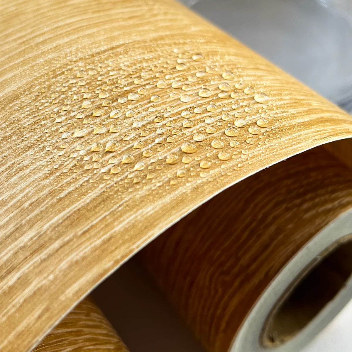 10 Grain de bois autocollant bricolage auto-adhésif imperméable papiers peints meubles garde-robe rénovation décor à la maison papier peint, 40cm x1m - 5