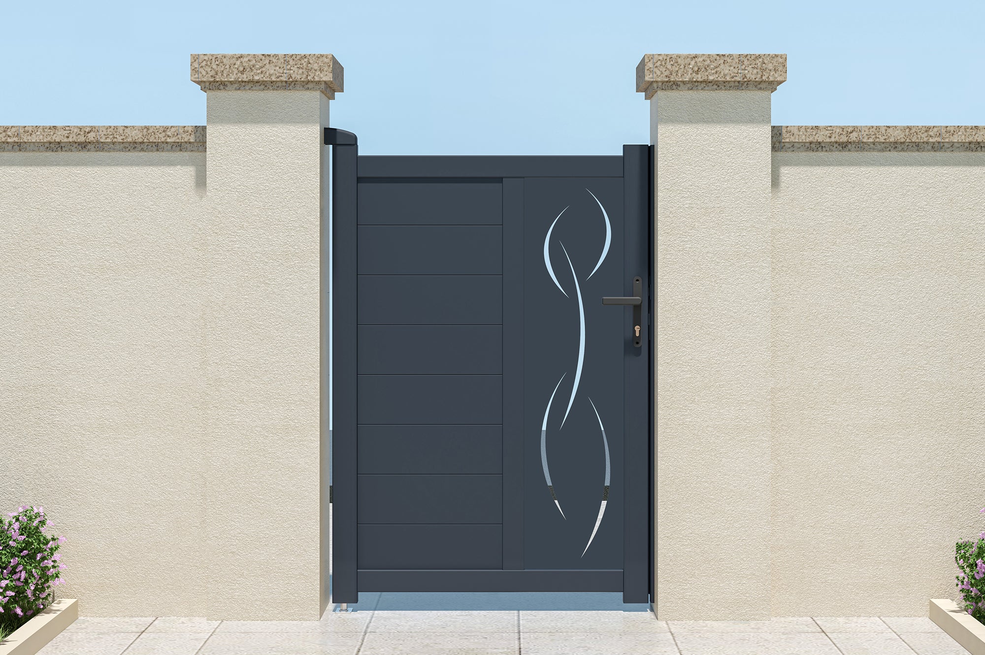 Cancelletto LIFE 100P140 + Kit d’inversione per l'apertura - 7