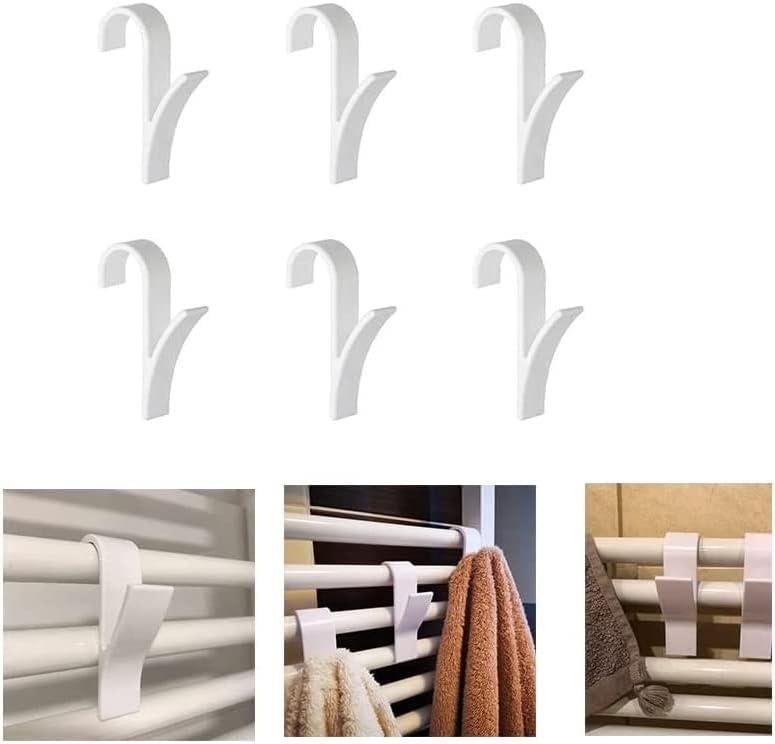 8 Pièces Crochet Seche Serviette Salle De Bain Crochet Sèche ServietteRadiateur Seche Serviette Pour Tous Les Radiateurs Standards (Transparent). | Leroy Merlin