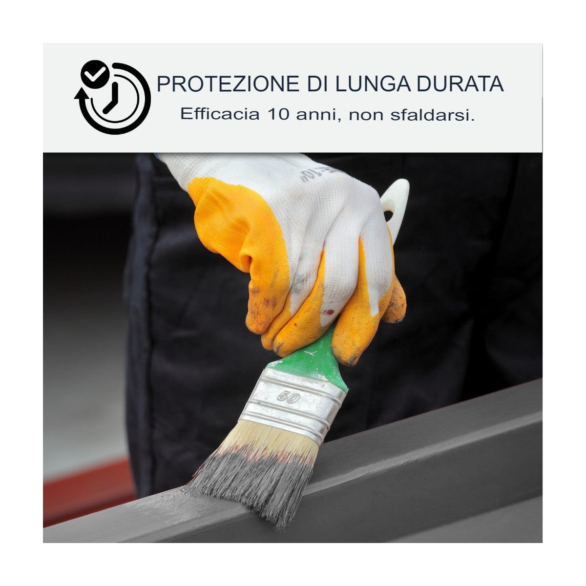 Vernice per alluminio - ARCALAC 401 - 0,5 L Grigio Antracite - RAL 7016 - ARCANE INDUSTRIES - 3