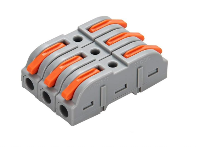 Boîte de 10 bornes de connexion prolongateur à levier 3 fils | Leroy Merlin