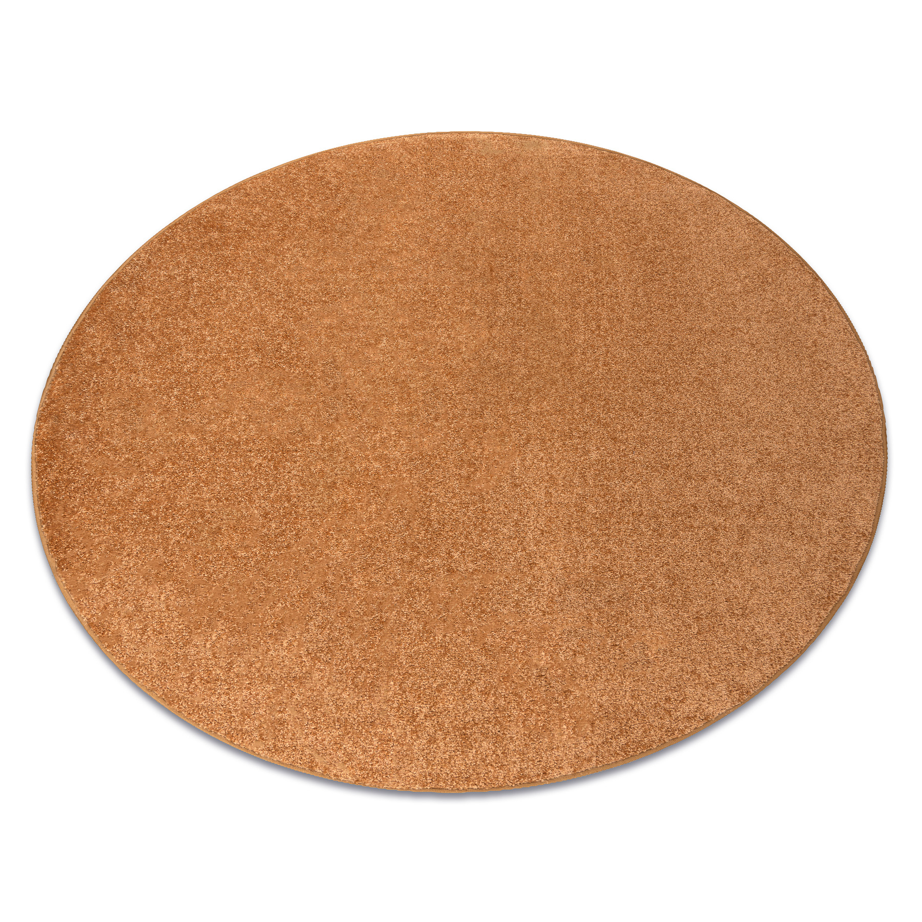 Alfombra santa fe círculo dorado 80 llanura color sólido circulo 100 cm