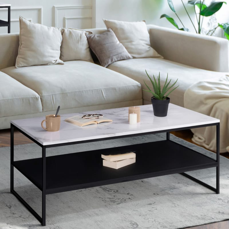 Table basse marbre