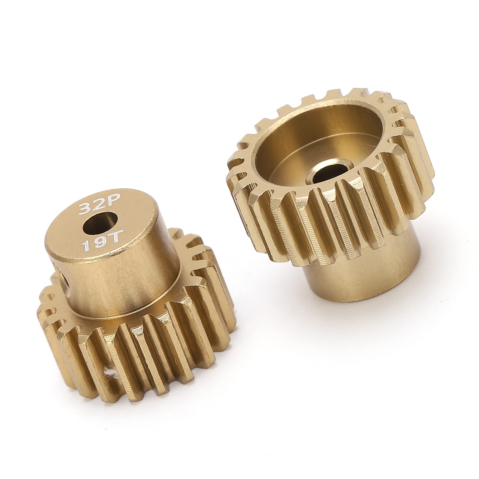 QUARKZMAN 4pcs Pignons Moteur 48DP 25T-28T Aluminium Durci Pour RC 1/10 1/12 - 3.175mm