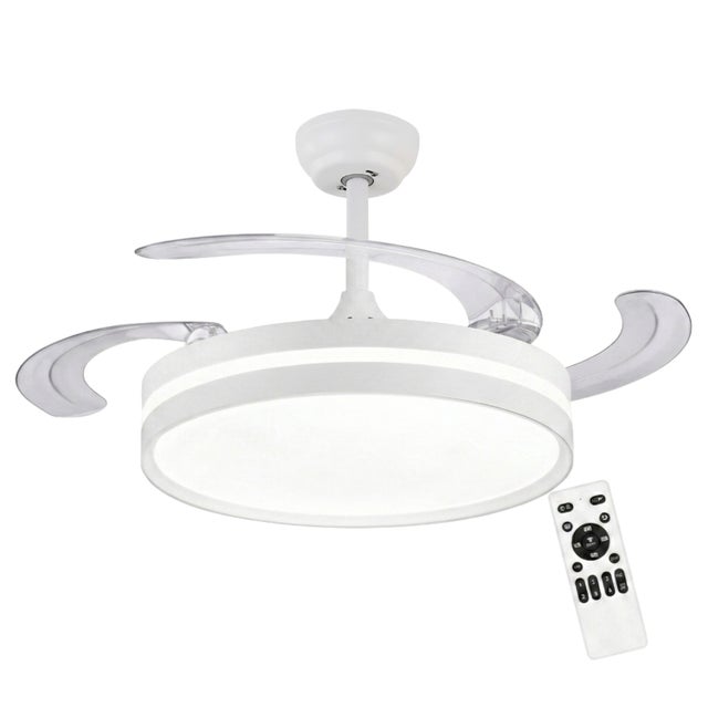 Ventilador de Techo con Luz Regulable Motor DC Silencioso