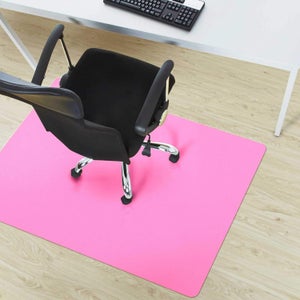 Tappetino per sedia da ufficio, 90 x 120 c, nero, per pavienti duri