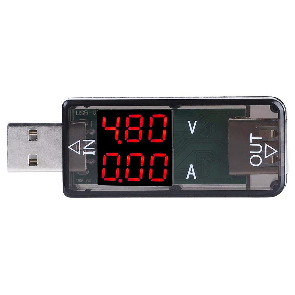 Multimètre numérique USB, voltmètre LCD couleur ampèremètre à double ...