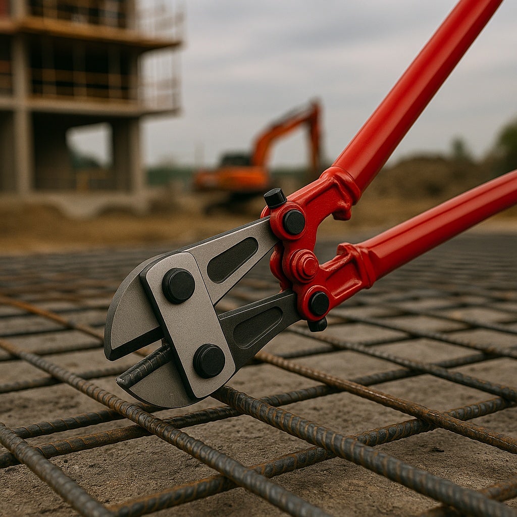 Coupe-boulon 600 mm (24 pouces) avec Lames en acier au carbone et Arête de coupe trempée Atelier - 5