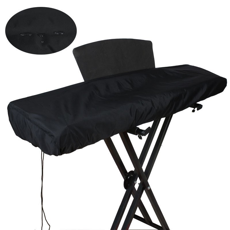 Pokrowiec ochronny na klawiaturę fortepianu 88-klawiszowego, osłona przeciwkurzowa do pianin cyfrowych, kompatybilny z pianinami cyfrowymi i fortepia