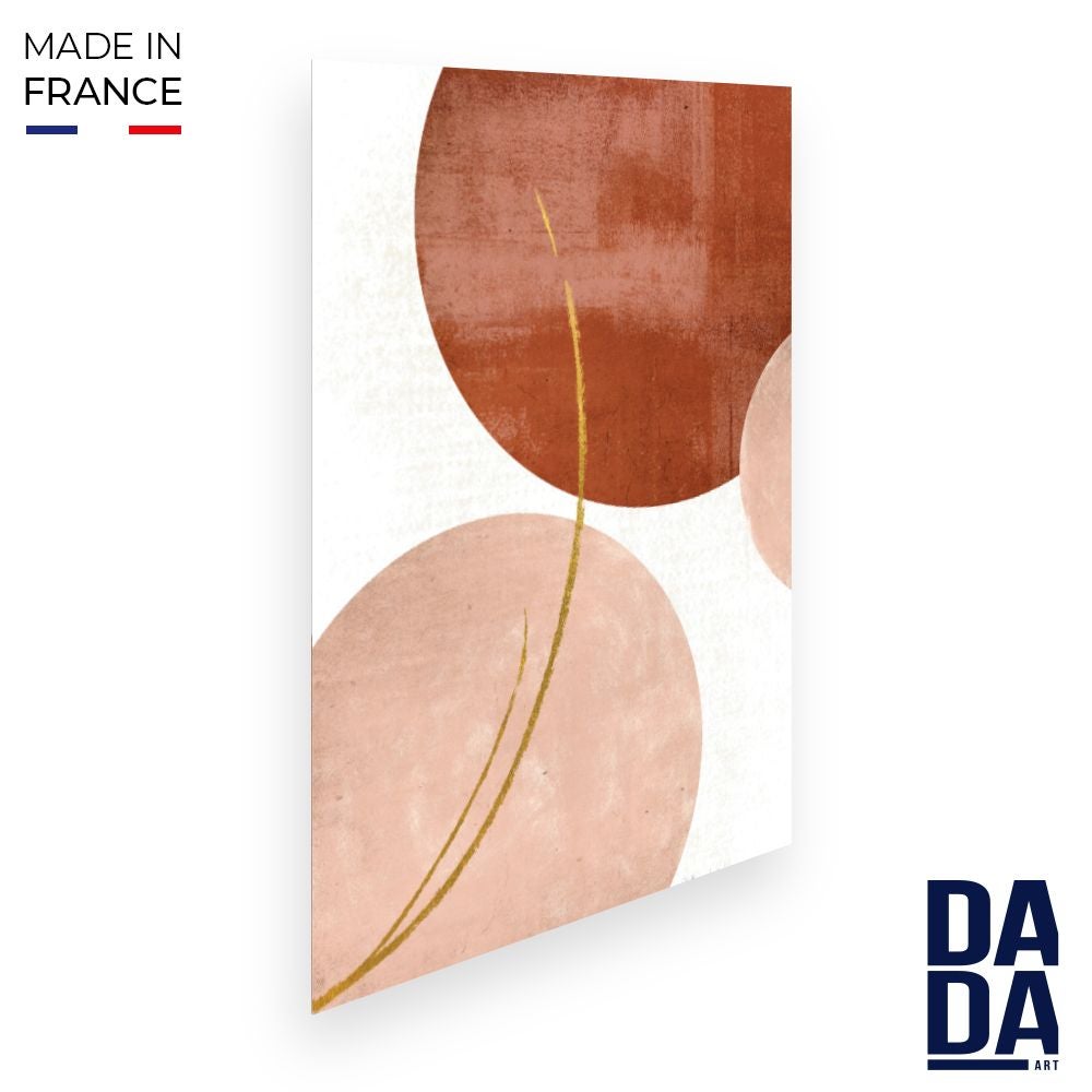 Poster ARTTOR 50x70cm – Art Abstrait, Texture, Morceau – Décoration Murale Moderne