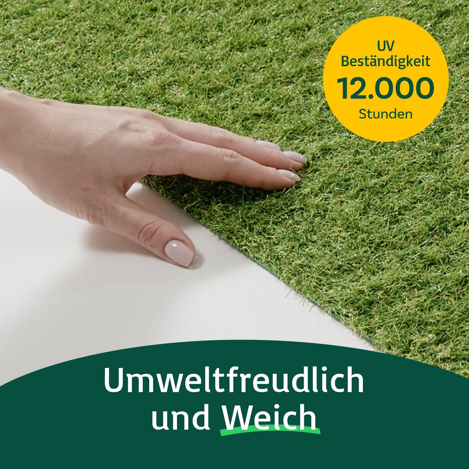 Eba artificiale Comfort Class Ultra resistente Cambridge Altezza: 25 mm 100 x 50 cm - 4