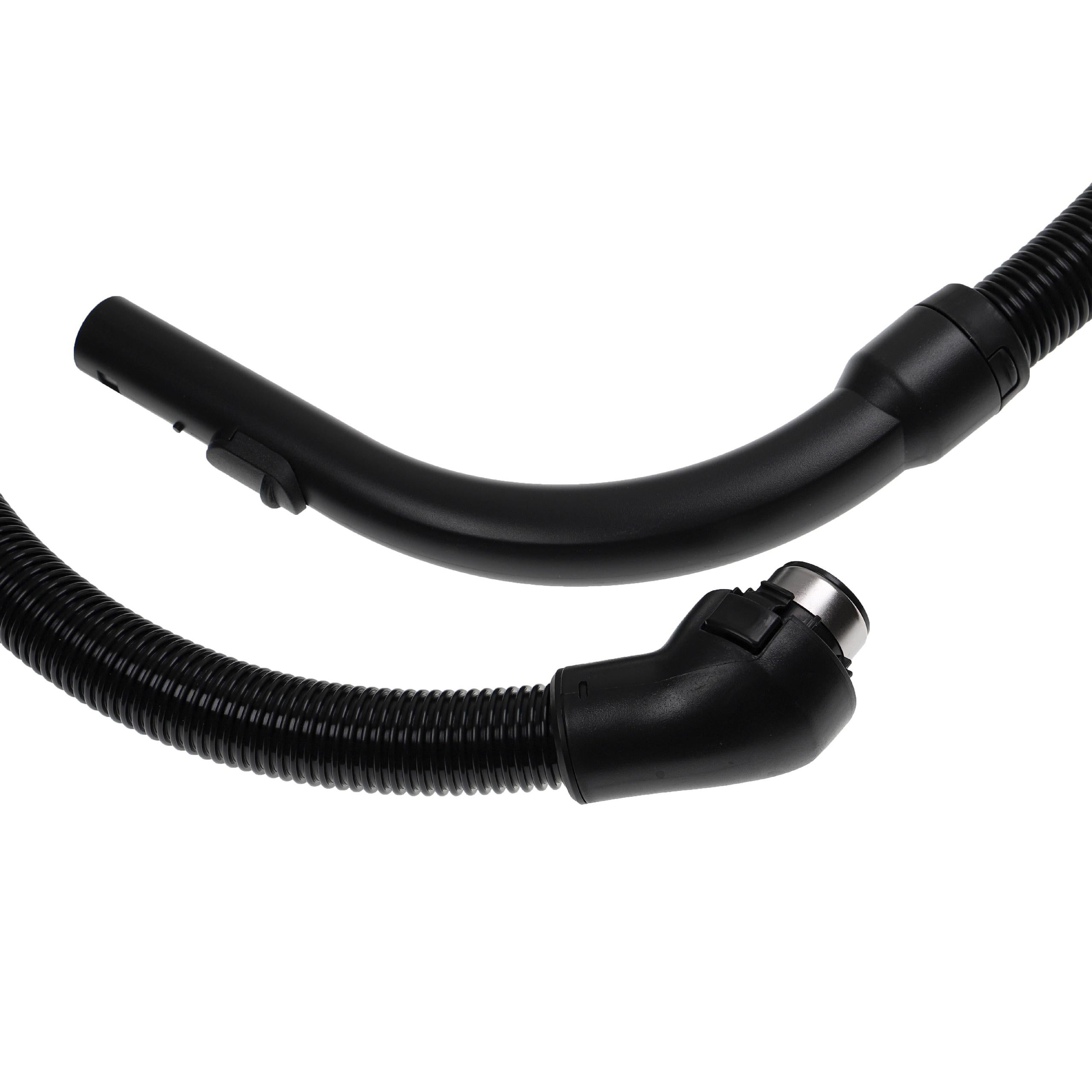 vhbw Tuyau flexible compatible avec Miele S 500, S 501, S 510, S 510 CAT & DOG PLUS, S 510 CLEAN TEAM aspirateurs - 1,8 m + poignée - 4