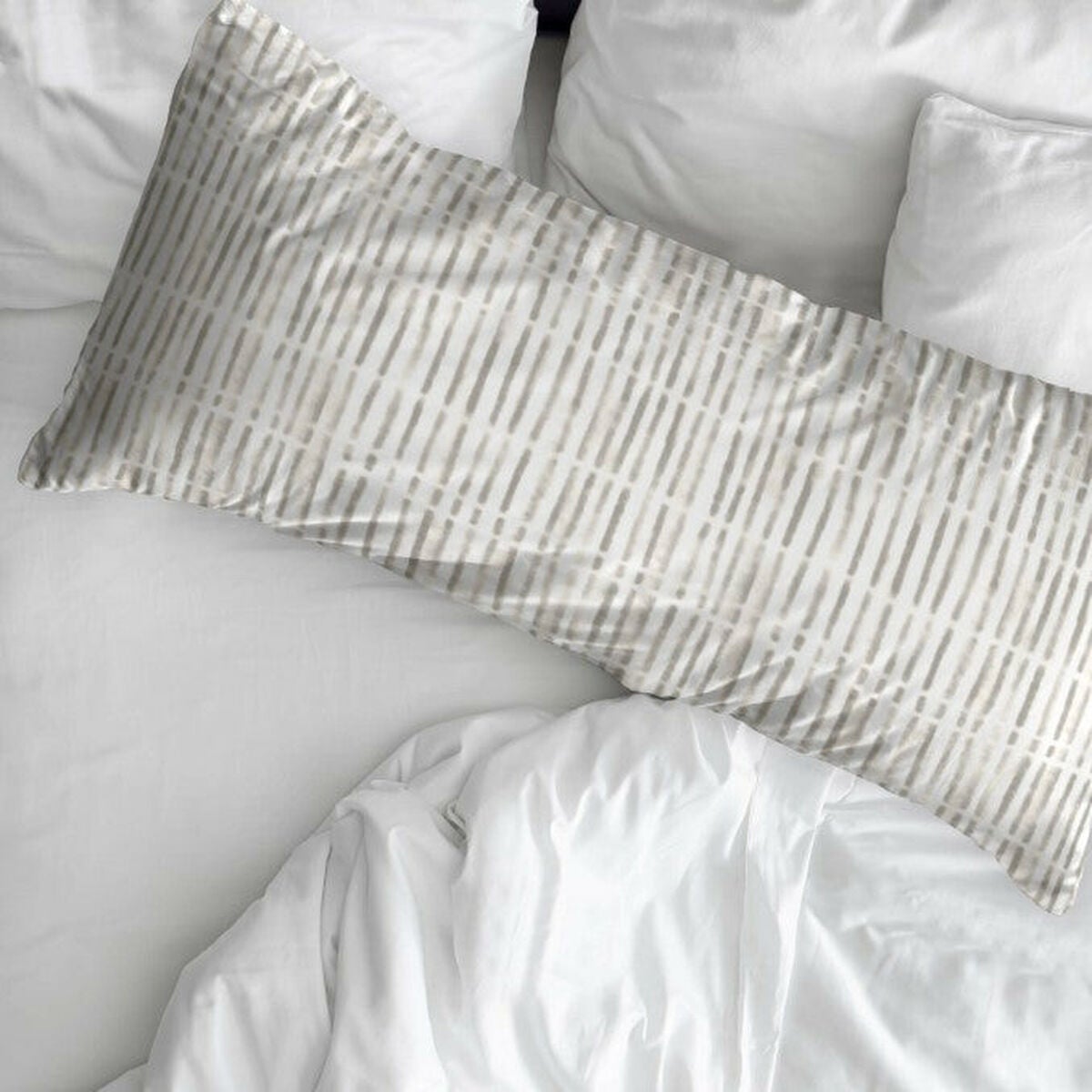 Funda de almohada decolores wellington multicolor 45 x 125 cm algodón