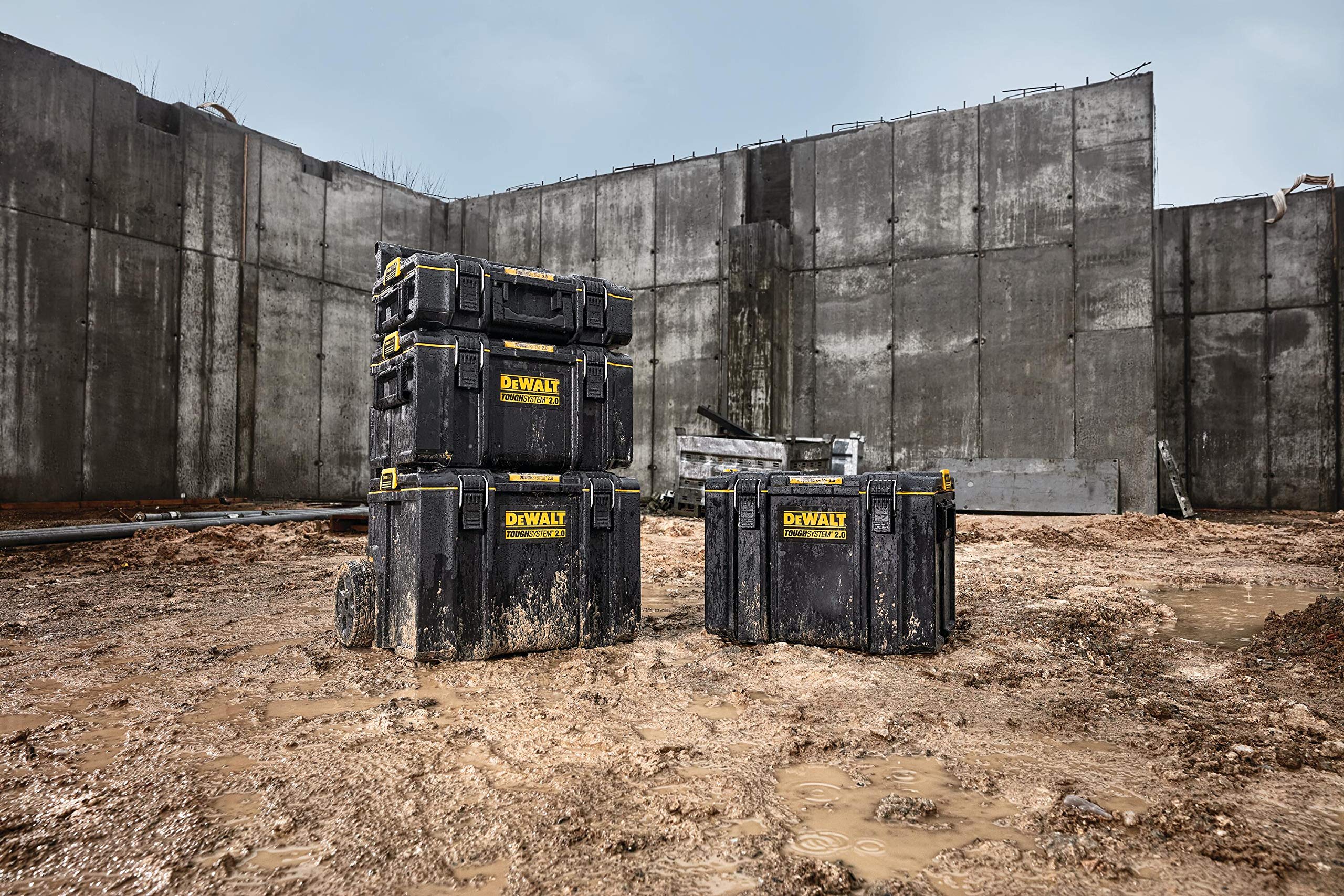 3 Coffrets petite, moyenne et grande contenance mobile - DEWALT DWST83402-1 - 6