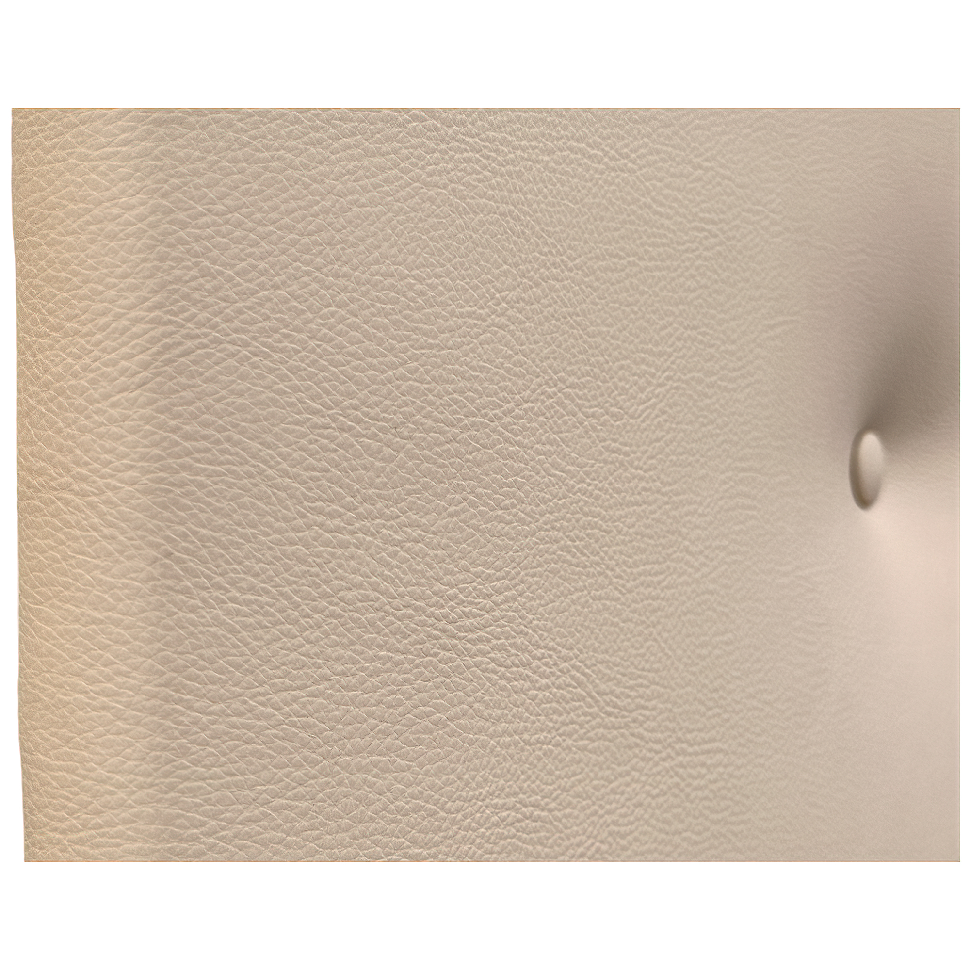 DHOME Cabecero de Polipiel Liso con Botones 90x50cm Camas 80/90 - Beige - 2