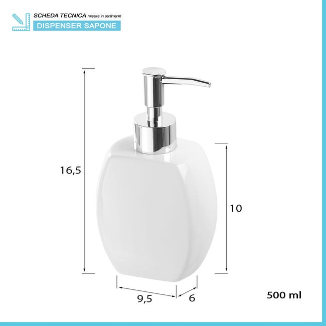 Metaform - Porta sapone da appoggio Bianco in Porcellana Mod. Vittoria Metaform - Porta sapone da appoggio Bianco in Porcellana Mod. Vittoria