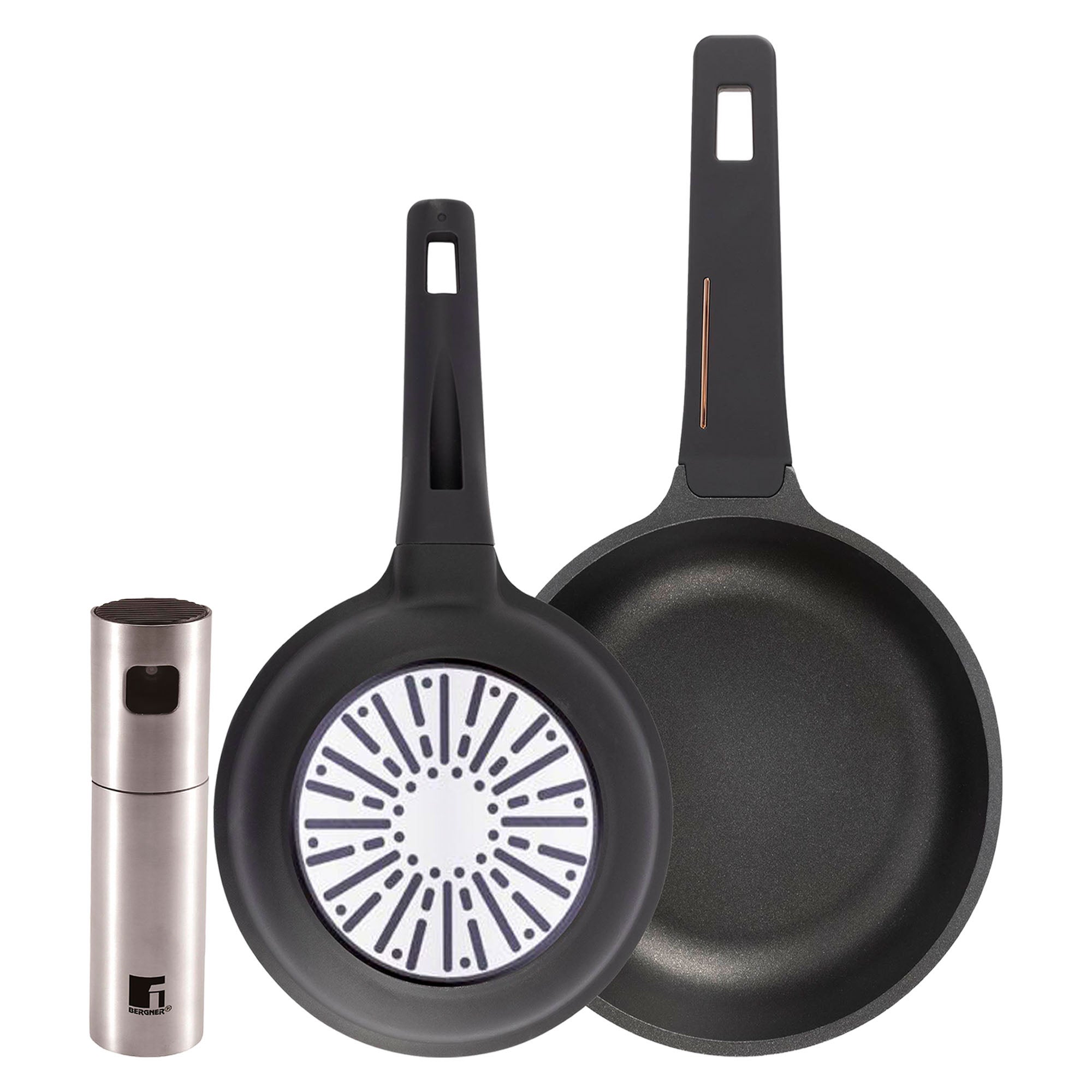 Poêles à induction Copper Ø20Ø24cm et Pulvérisateur d'huile Leroy Merlin — free download