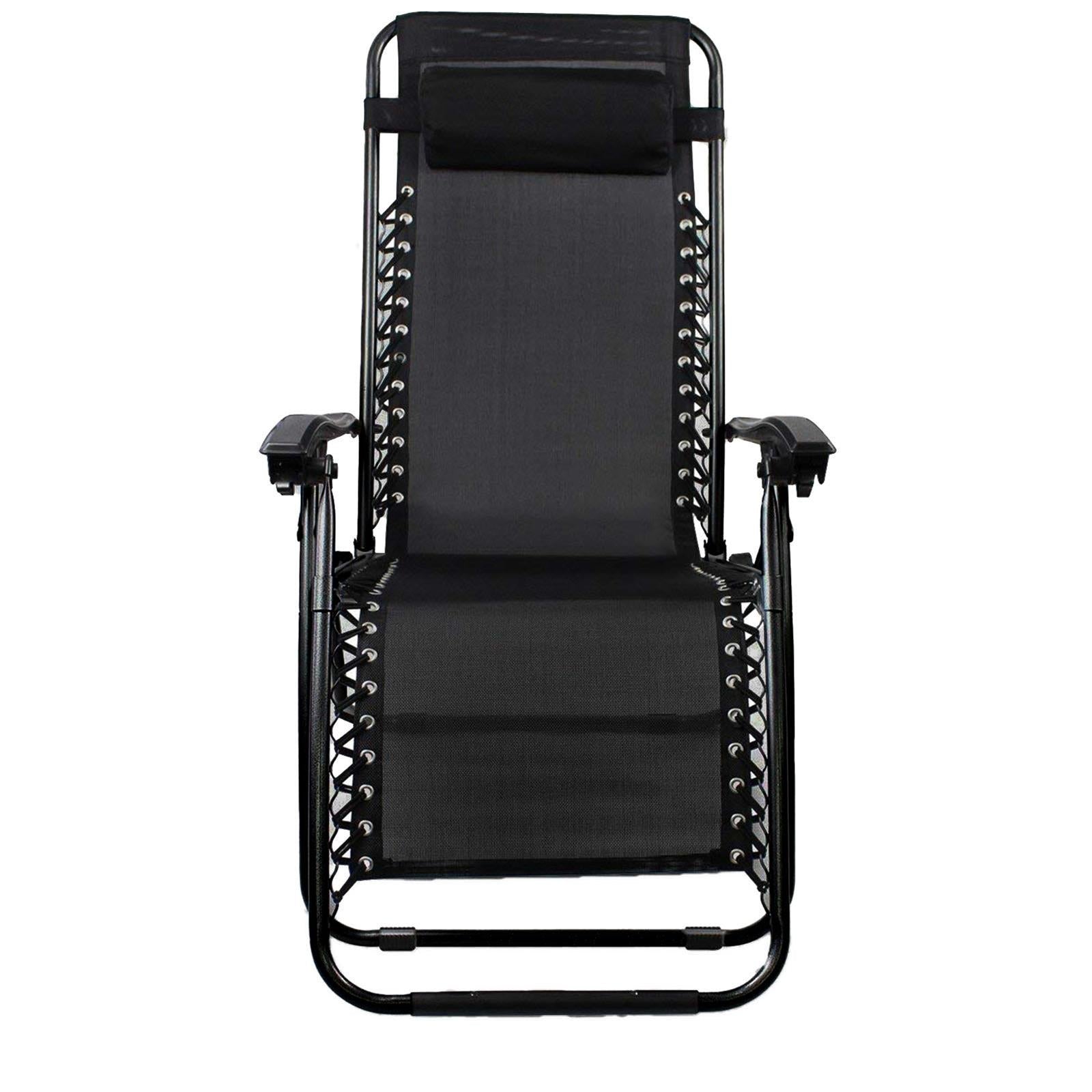 Fauteuil inclinable 'Zero Gravity' de Decorspace, en acier, idéal pour l'extérieur et le jardin - 4