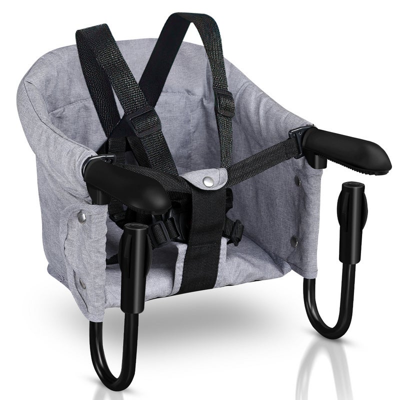 Support Ustensiles Bébé Avec Sangle - Attache Cuillère Chaise Haute Anti-Chute