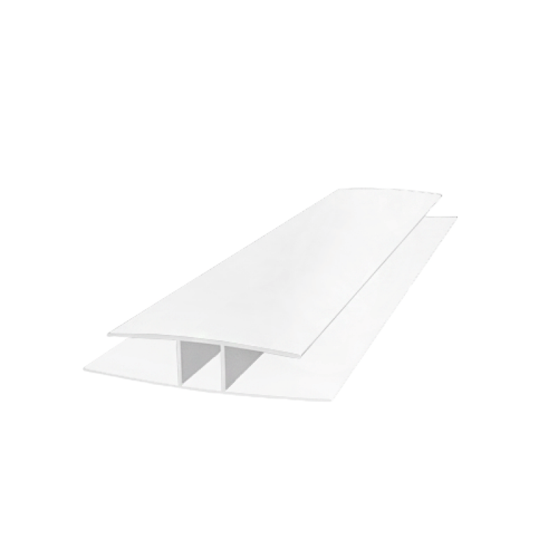 H-profil łączący 6000mm poliwęglan mleczny 10mm