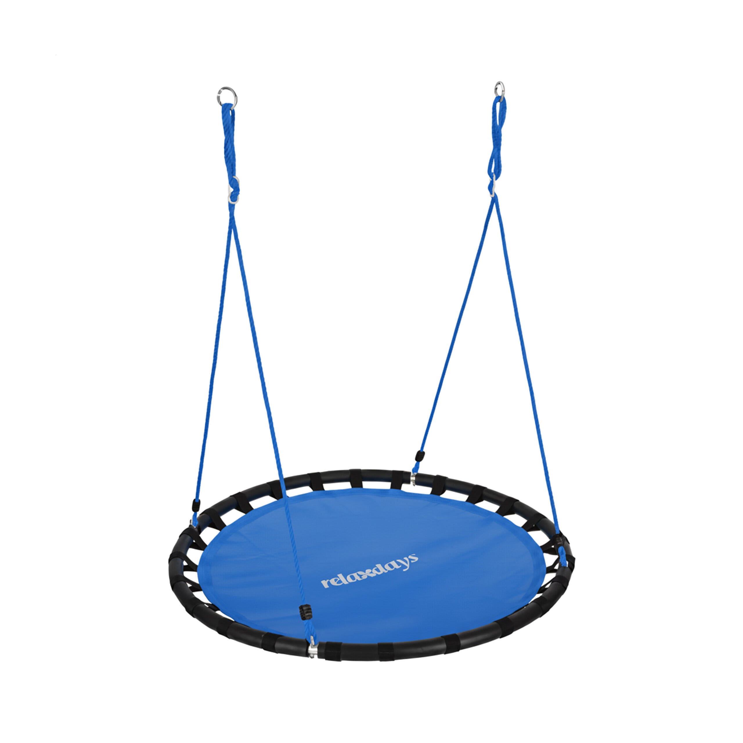 Relaxdays Balançoire Nid D'oiseau Suspendue – Panier Extérieur 75 Cm, Dossier 30 Cm, Charge 150 Kg Relaxdays Balançoire Nid D'oiseau Suspendue – Panier Extérieur 75 Cm, Dossier 30 Cm, Charge 150 Kg