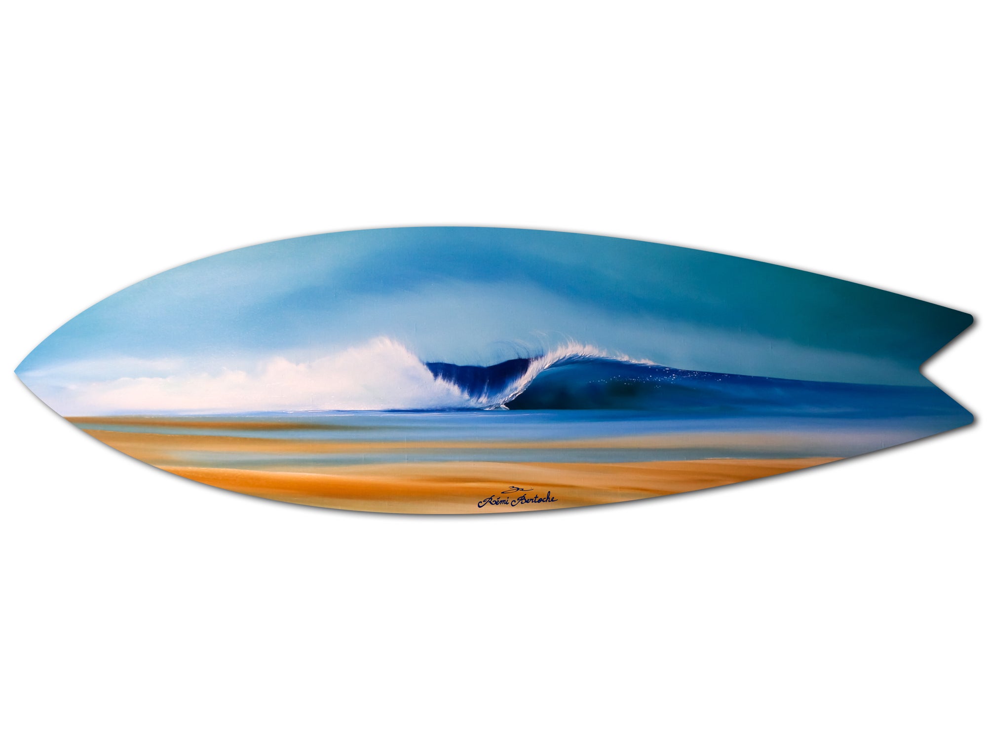 Horloge planche de surf Déco Sunshine Beach - Décoration murale