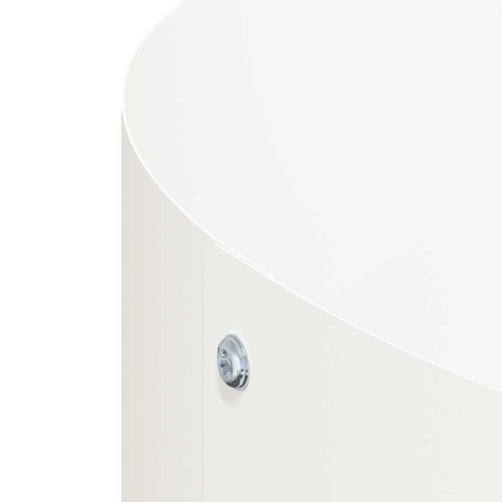 Aro para jardinera blanco 30 x 30 x 20 cm Acero laminado en frío - 6