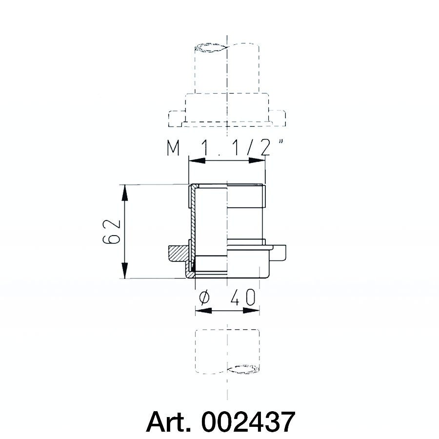 Adattatore Aspirapolvere KF-40 NW-40 A 1,5 Mt In PVC – LoCo Science, Spedizione Gratuita