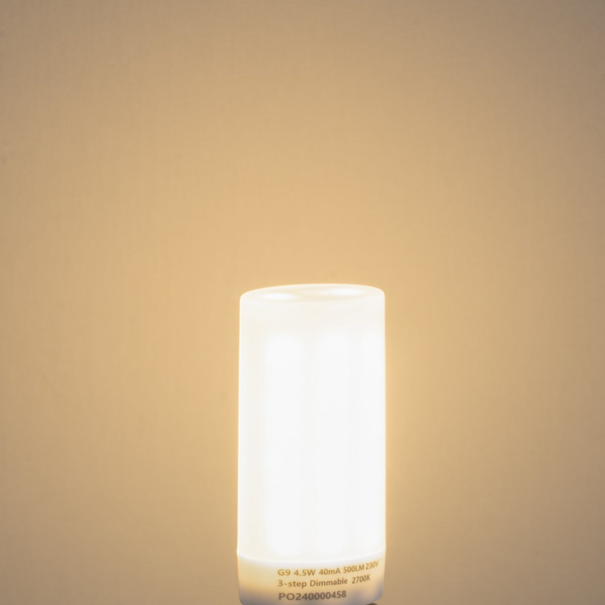 Ampoule LED G9 à gradation 3&nbsp;niveaux opale 4,5W 500LM 2700K - 6