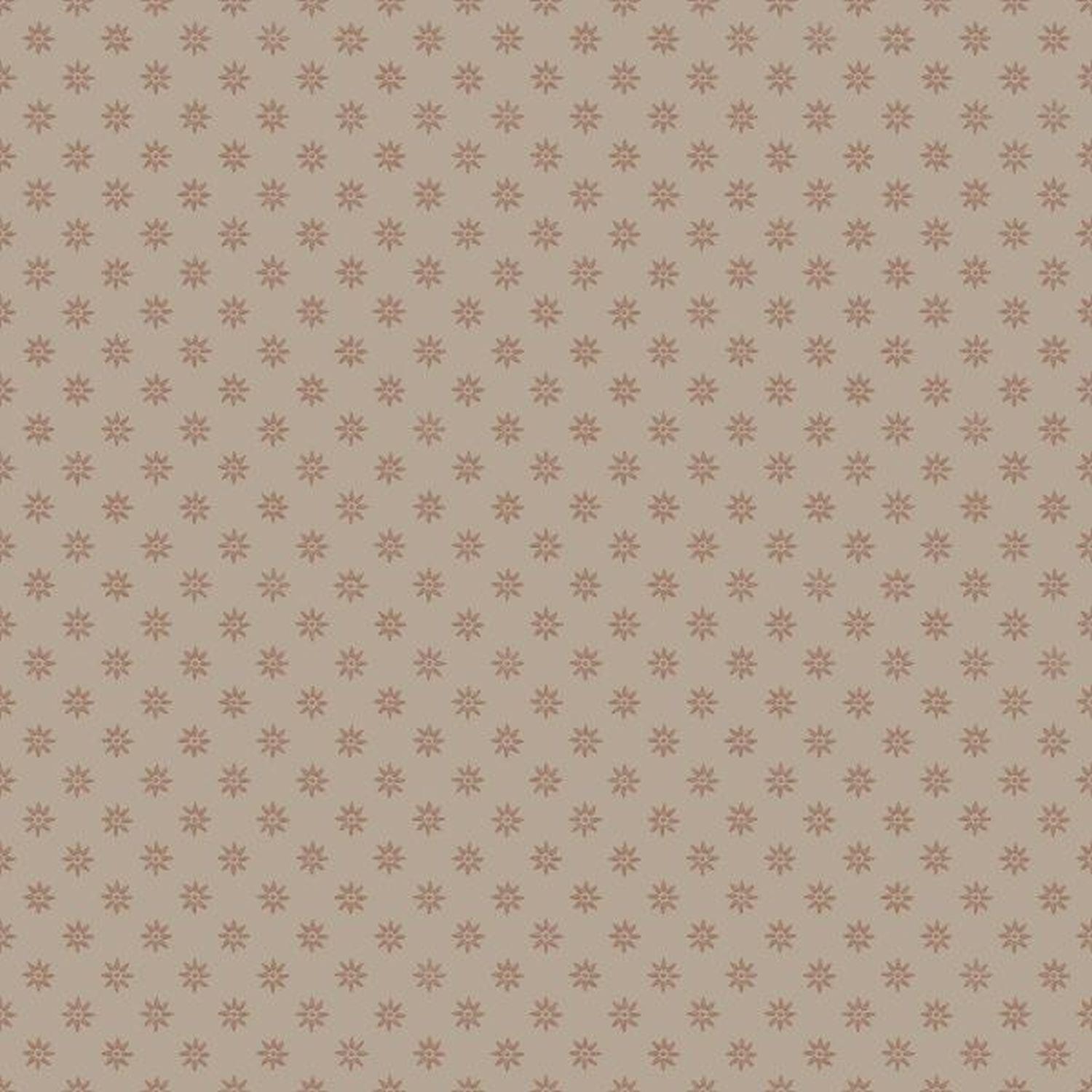 Papel pintado vintage flores marrón - 53 cm x 10.05 m - borastapeter