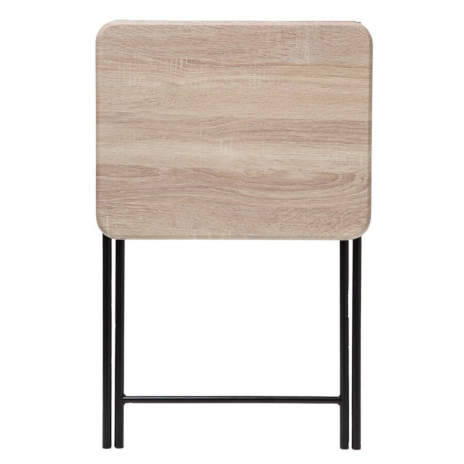 Table pliante 1 place effet bois - 5five - 7