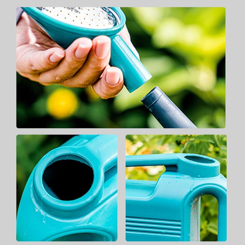 Arrosoir 8L avec Système d'Égouttement-Arrosoir Jardin Plastique, Long Bec pour Arrosage Précise - Idéal pour Potager, Balcon, Plantes en Pot et Serre - 5
