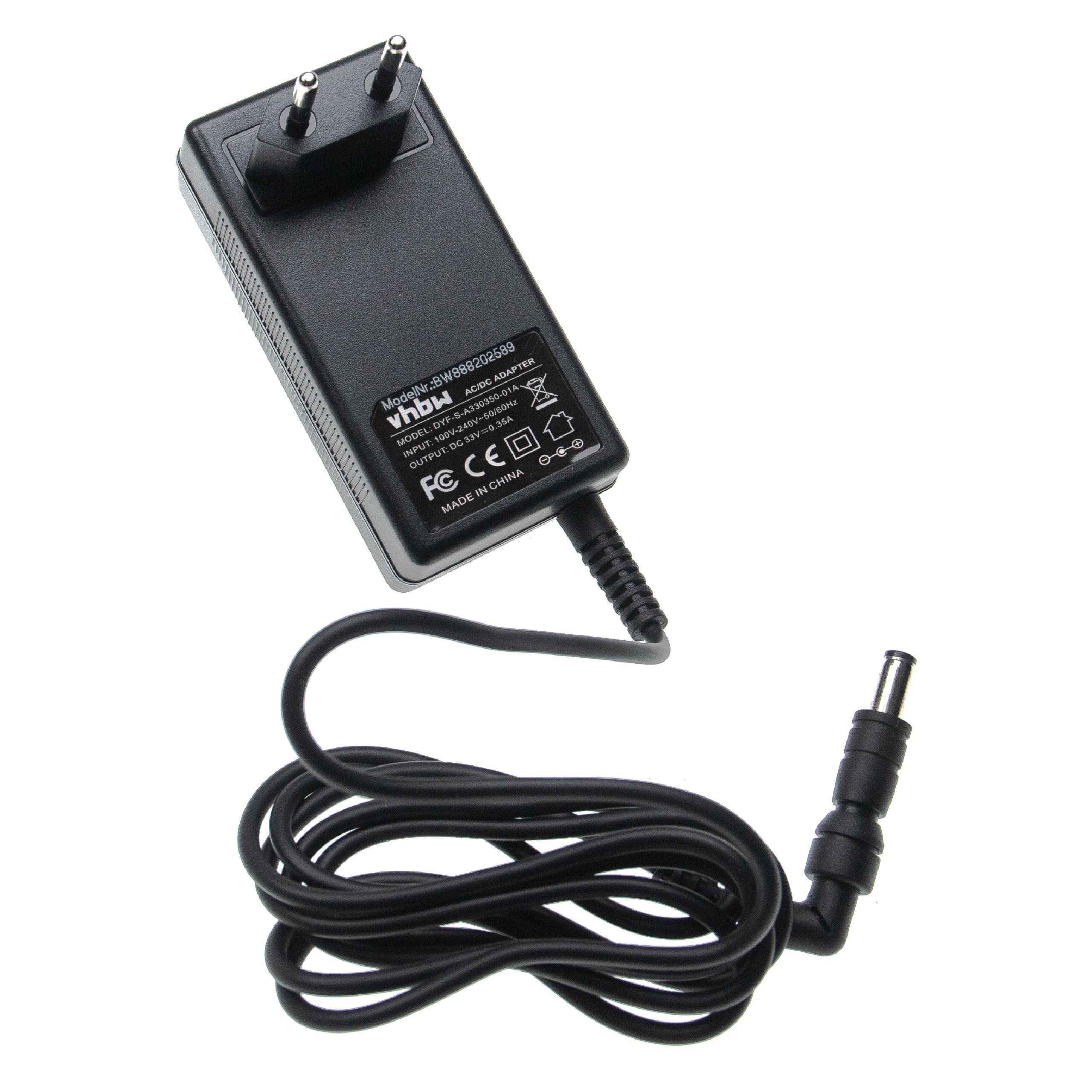 vhbw alimentatore caricabatterie compatibile con Philips FC6168, FC6405, FC6118, FC6331, FC6333, FC6401, FC6402 aspirapolvere portatile